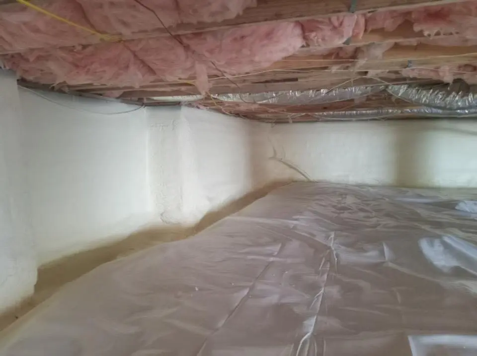 Crawl space encapsulation with closed-cell spray foam for Metal Roof Coating in Ashland City